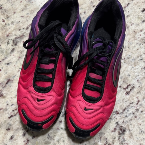 Nike Red and Purple Women's Sneakers - Picture 1 of 2